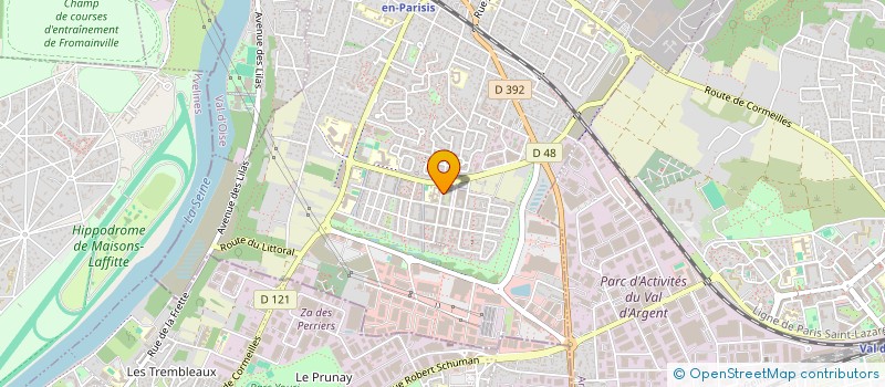 localisation de l'entreprise MAGICLEAN à CORMEILLES-EN-PARISIS