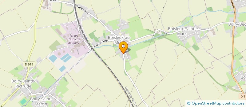 localisation de l'entreprise MAGICO IMMOBILIER  BOISLEUX-AU-MONT