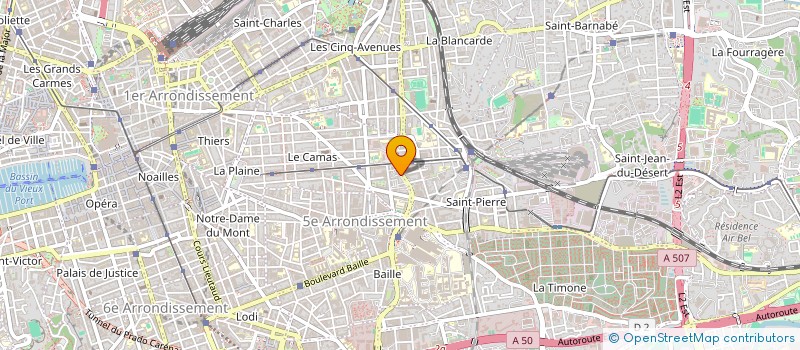 localisation de l'entreprise MAGICOIFF à MARSEILLE