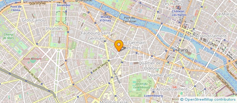 localisation de l'entreprise MAGICORAL FR  PARIS