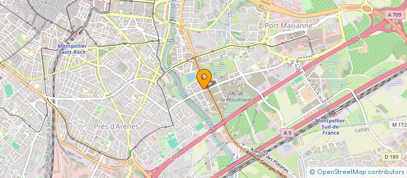 localisation de l'entreprise MAGICPALLET à MONTPELLIER