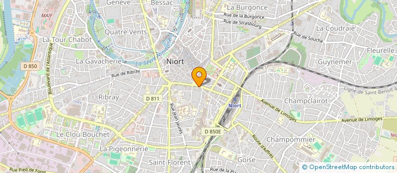 localisation de l'entreprise MAGICPHILDITH à NIORT