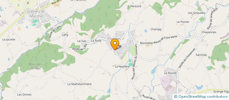 localisation de l'entreprise MAGIDA  POMEYS