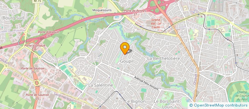 localisation de l'entreprise MAGIDOMA à ORVAULT