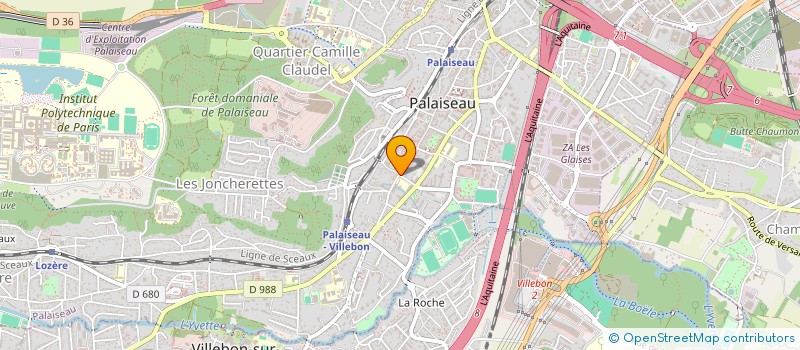 localisation de l'entreprise MAGIDOR  PALAISEAU