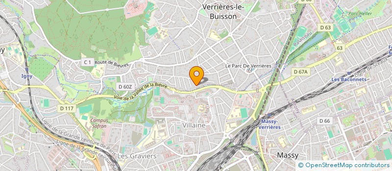 localisation de l'entreprise MAGIE DE PRESTIGE à VERRIERES-LE-BUISSON