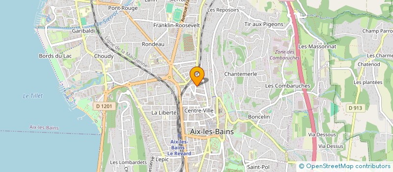localisation de l'entreprise MAGIE DES SENS à AIX-LES-BAINS