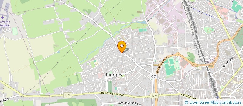 localisation de l'entreprise MAGIE ET ARTS ANNEXES à RIORGES