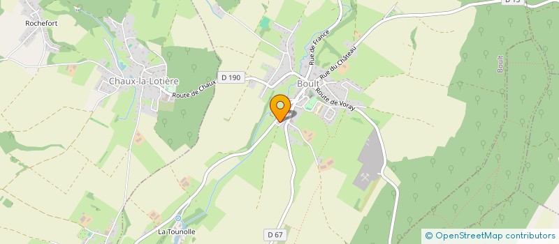 localisation de l'entreprise MAGIE FRAICHE  PENNESIERES