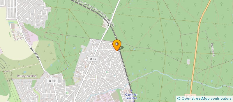 localisation de l'entreprise MAGIE PRESTIGE à OZOIR LA FERRIERE