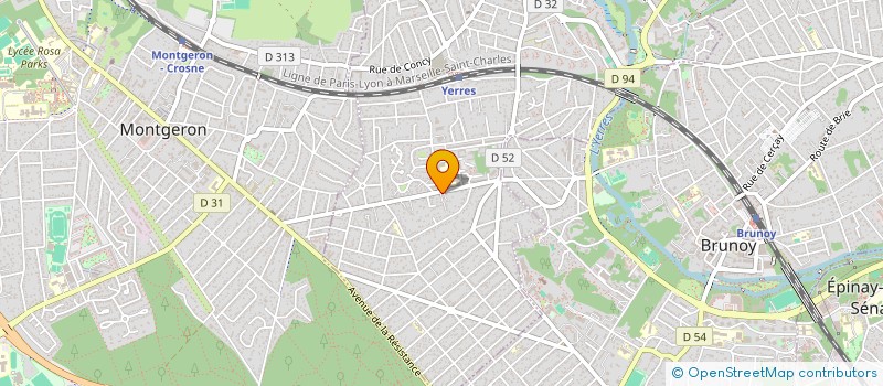 localisation de l'entreprise MAGIE'TECH  YERRES