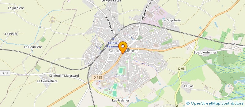 localisation de l'entreprise MAGIE VAPE à SAINTE-PAZANNE