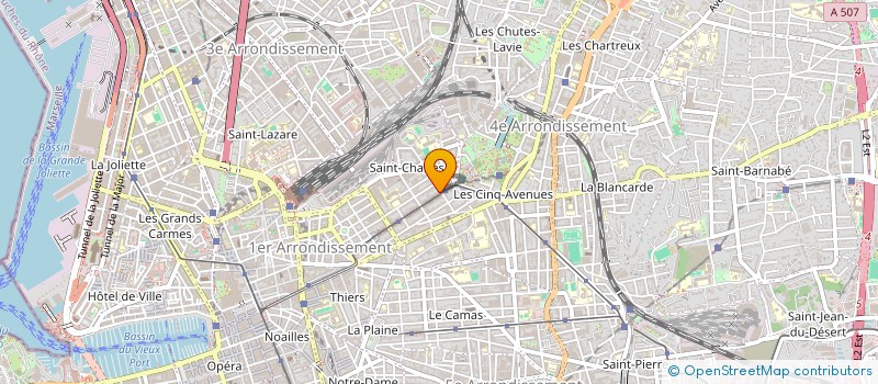 localisation de l'entreprise MAGIEGRAPHIE à MARSEILLE
