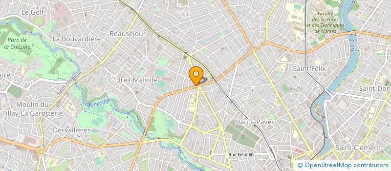 localisation de l'entreprise MAGIES à NANTES