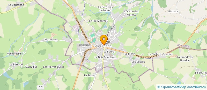 localisation de l'entreprise MAGIESIENNE à AIGURANDE