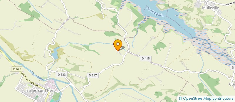 localisation de l'entreprise MAGIFRA  SALLES SUR L'HERS