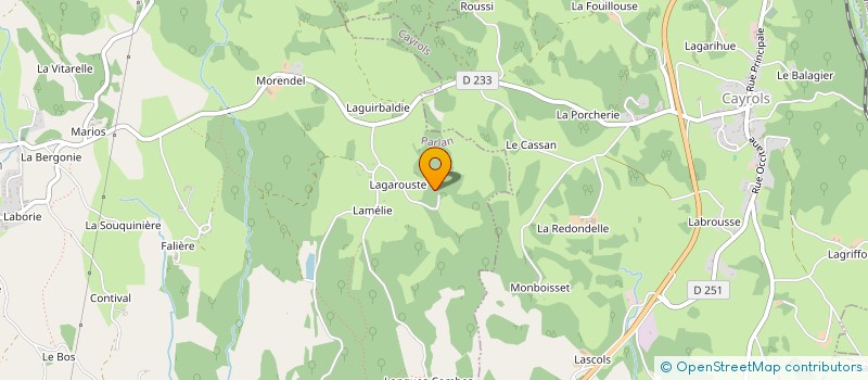 localisation de l'entreprise MAGIGUI à PARLAN