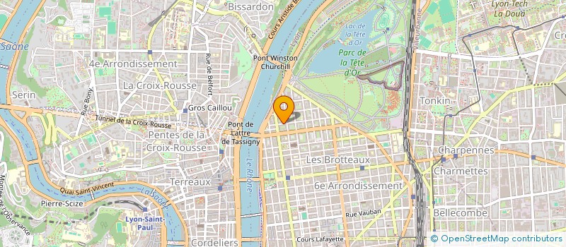localisation de l'entreprise MAGIK à LYON 6EME