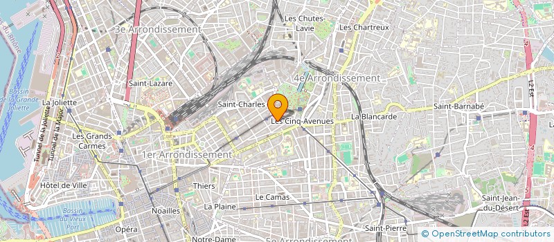 localisation de l'entreprise MAGIK BLENDER  MARSEILLE