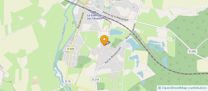 localisation de l'entreprise MAGIK BOTANIK  LA GUERCHE-SUR-L'AUBOIS