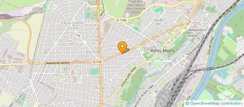 localisation de l'entreprise MAGIK MENAGE à ATHIS-MONS