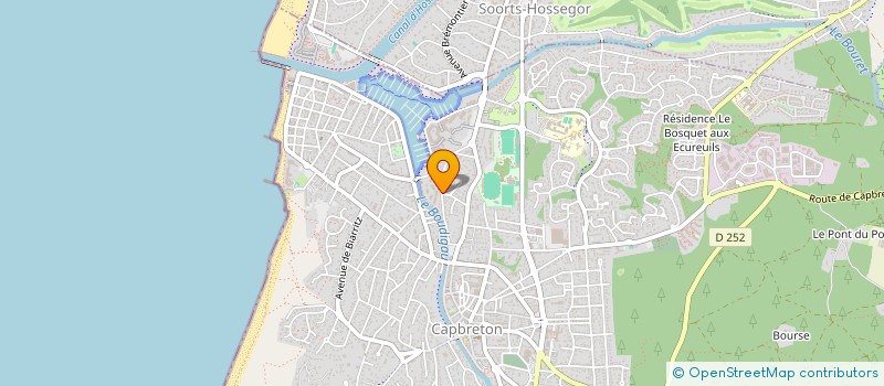 localisation de l'entreprise MAGIK PIZZAS à CAPBRETON