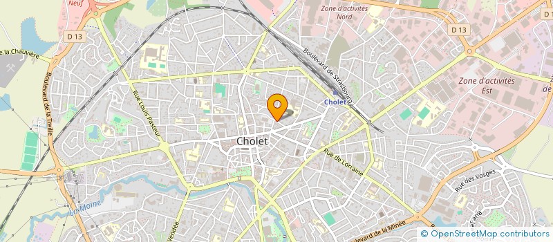 localisation de l'entreprise MAGILANKA à CHOLET