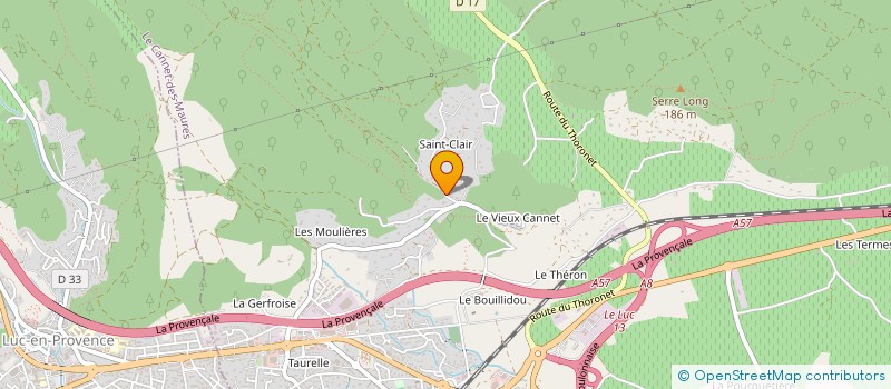 localisation de l'entreprise MAGILI  LE CANNET-DES-MAURES