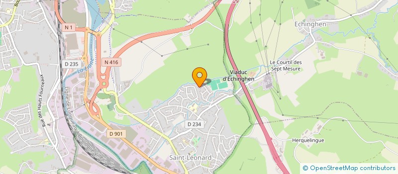 localisation de l'entreprise MAGIM à SAINT-LEONARD