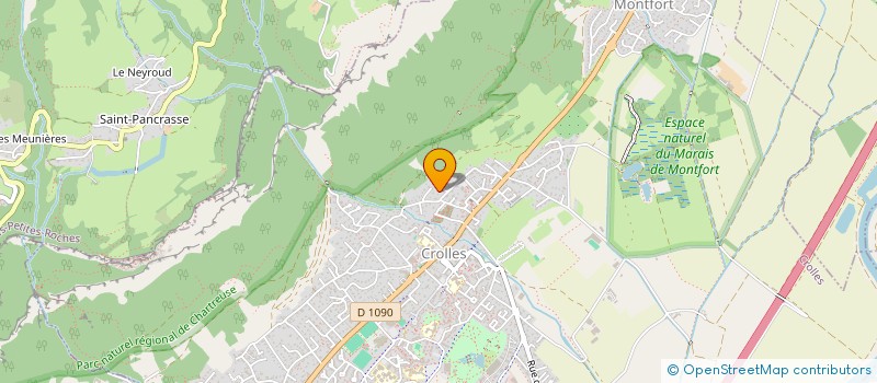 localisation de l'entreprise MAGIMAGES  CROLLES