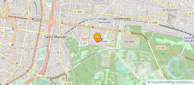 localisation de l'entreprise MAGIMIX à VINCENNES