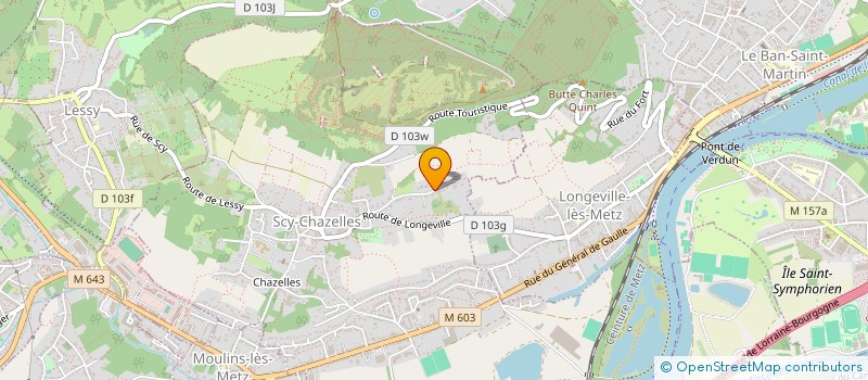 localisation de l'entreprise MAGIMMO  SCY-CHAZELLES