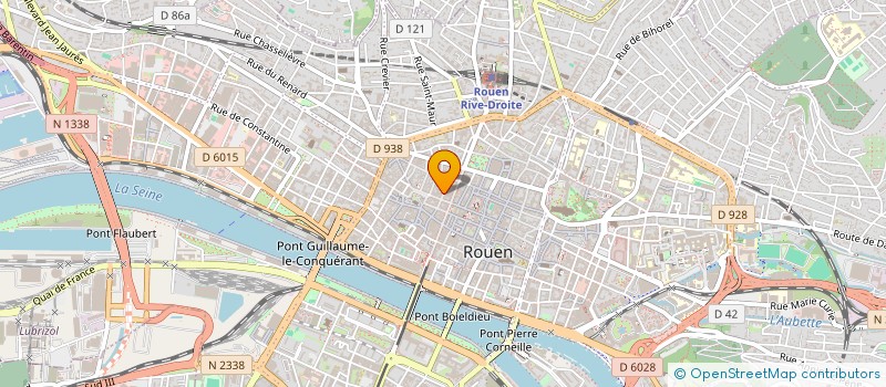 localisation de l'entreprise MAGIN à ROUEN