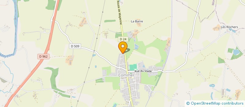 localisation de l'entreprise MAGINAJE  COMMER