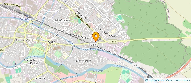 localisation de l'entreprise MAGINOT MOTO 52 à SAINT-DIZIER