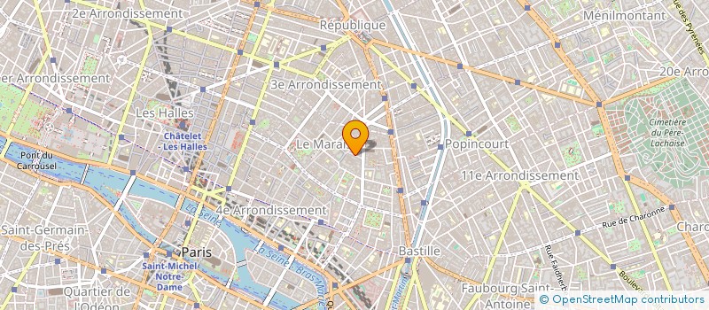 localisation de l'entreprise MAGIOM  PARIS