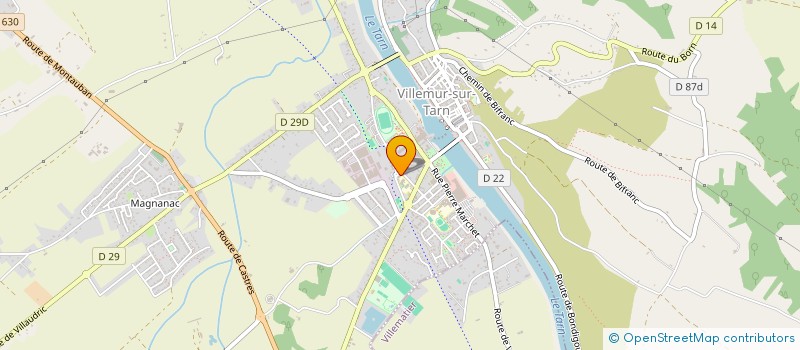 localisation de l'entreprise MAGIQUE CONSTRUCTION  VILLEMUR-SUR-TARN