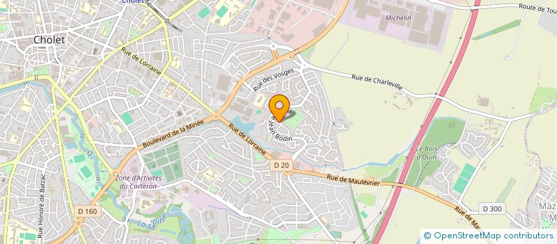 localisation de l'entreprise MAGIRIC à CHOLET