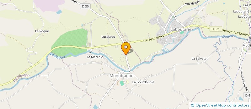 localisation de l'entreprise MAGIS - MASSOUTIER GESTION INGENIERIE SERVICES  MONTDRAGON