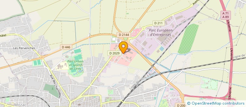 localisation de l'entreprise MAGIS QUAM  RIOM