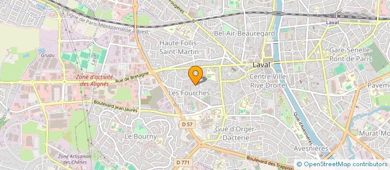 localisation de l'entreprise MAGISCO à LAVAL