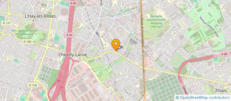 localisation de l'entreprise MAGISTER CONSEIL  CHEVILLY-LARUE