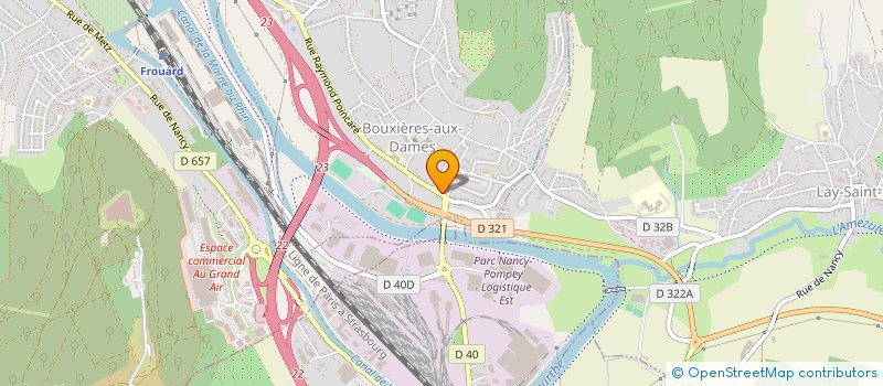 localisation de l'entreprise MAGISTER DOMUS à BOUXIERES-AUX-DAMES