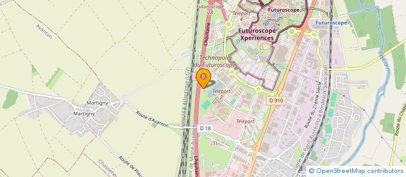 localisation de l'entreprise MAGISTERE ACTION CONSEIL à CHASSENEUIL-DU-POITOU