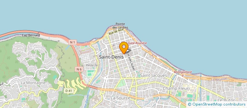 localisation de l'entreprise MAGISTRAL à SAINT-DENIS