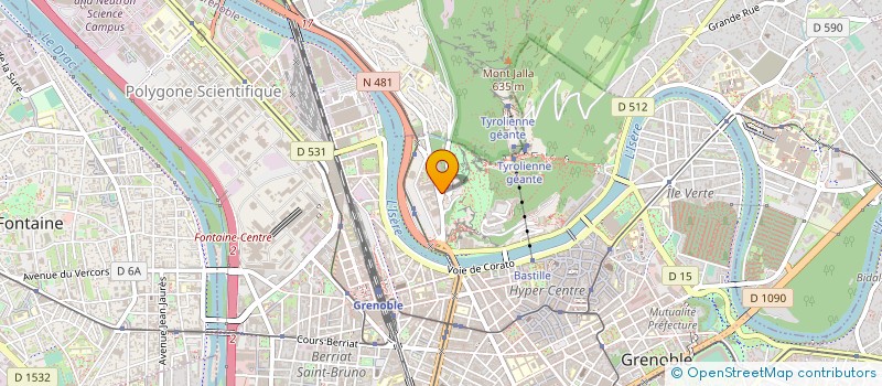 localisation de l'entreprise MAGISTRAL ASSO à GRENOBLE