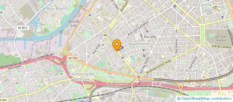 localisation de l'entreprise MAGISTRAL VOYAGE à LILLE