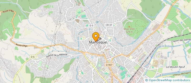 localisation de l'entreprise MAGISTRAN à MANOSQUE