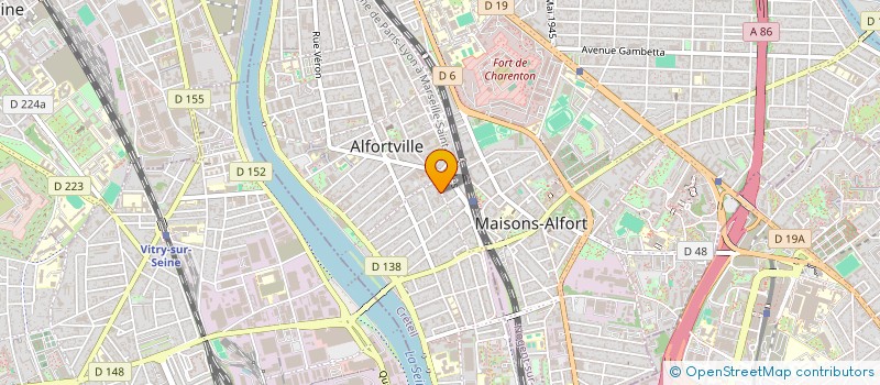 localisation de l'entreprise MAGITRA  ALFORTVILLE