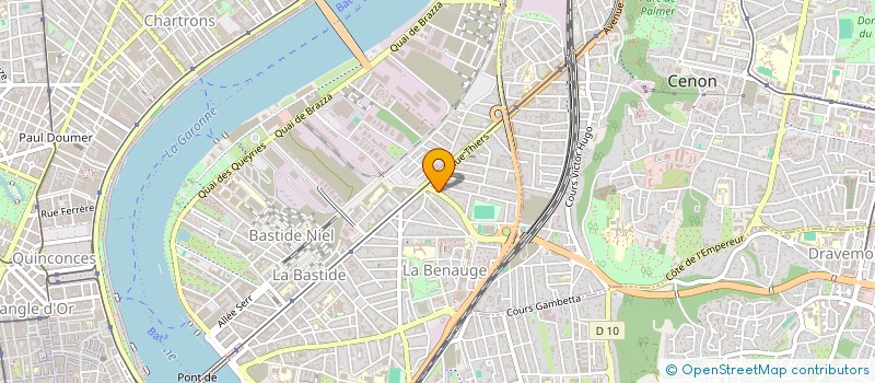 localisation de l'entreprise MAGK CONSTRUCTION à BORDEAUX